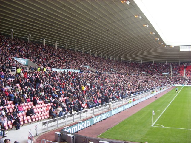 The East Stand During the Match